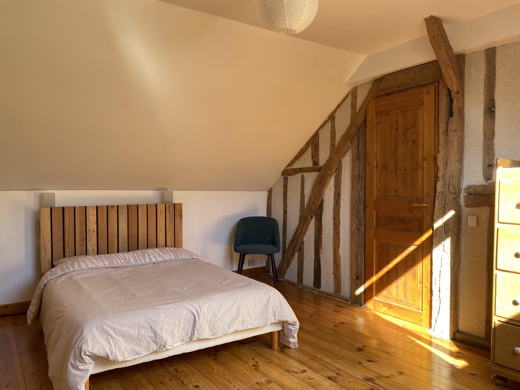 La chambre annexe au premier étage