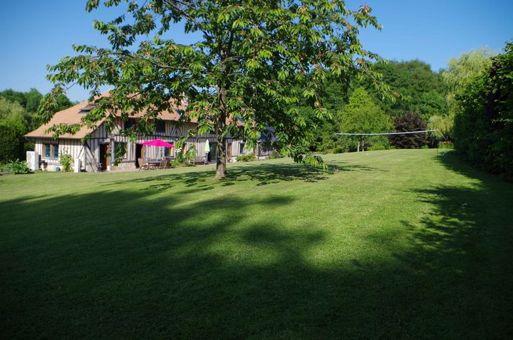 La pelouse côté sud